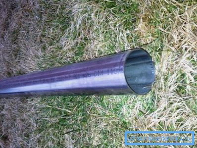 Stainless steel pipe with a diameter of 80 mm - ideal for pump housing Stainless steel pipe with a diameter of 80 mm - ideal for pump housing