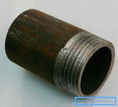 Pipe for threaded connection