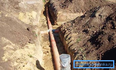 2764 The pipe is laid shallowly