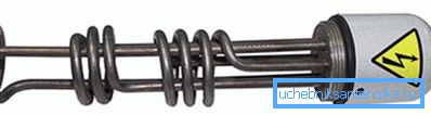 Tubular electric heater for solid fuel unit. Tubular electric heater for solid fuel unit.