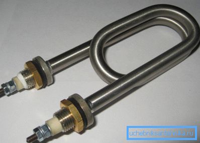 The tubular electric heater - TEN