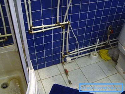 Pipes from metal-plastic.