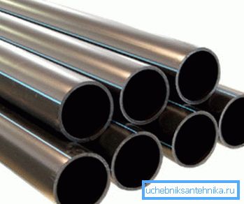 HDPE pipes (low pressure polyethylene) HDPE pipes (low pressure polyethylene)