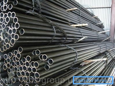 Pipes with a conditional passage of 20 mm, belonging to group B