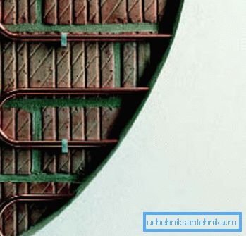 Pipes in the wall - comfortable heat from a hidden source Pipes in the wall - comfortable heat from a hidden source