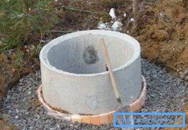 Cement-crushed cushion ready for pouring Cement-crushed cushion ready for pouring