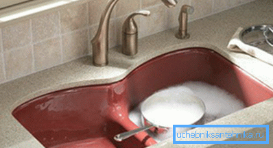 The color of the sink does not have to be white The color of the sink does not have to be white