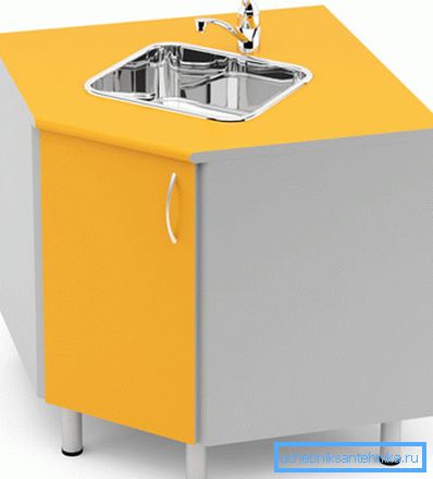 Cabinet for corner sink Cabinet for corner sink