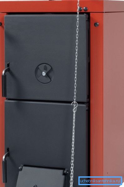 Solid fuel boiler (pictured) is better to buy only if the gas is not connected to the site Solid fuel boiler (pictured) is better to buy only if the gas is not connected to the site
