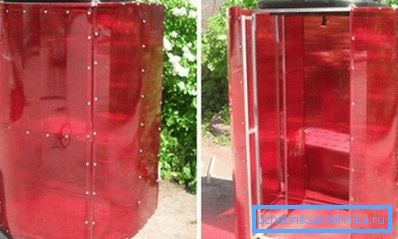 Comfortable and simple polycarbonate shower. Comfortable and simple polycarbonate shower.