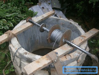Convenience of operation of a well depends on its equipment. Convenience of operation of a well depends on its equipment.