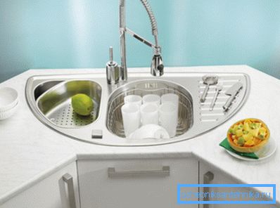 Stainless steel corner sink Stainless steel corner sink
