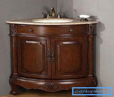 Corner washbasin Corner washbasin