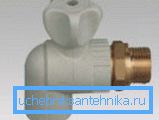 The angular device (KBU) 20x1 / 2 under PPR (polypropylene) The angular device (KBU) 20x1 / 2 under PPR (polypropylene)