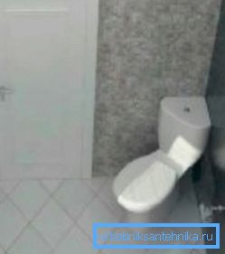 Corner toilet is better to fix with epoxy Corner toilet is better to fix with epoxy