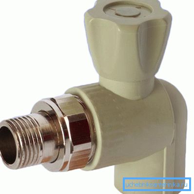 Corner taps are indispensable when assembling a heating system Corner taps are indispensable when assembling a heating system