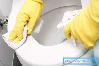 Caring for a plastic seat is easy Caring for a plastic seat is easy
