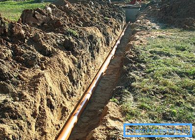 858 Laying and installation of sewer pipes