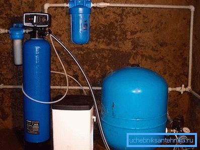 Ready softener or filter for water purification Ready softener or filter for water purification