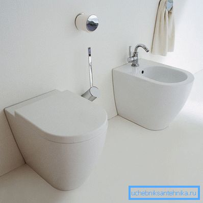 Toilet without cistern Toilet without cistern