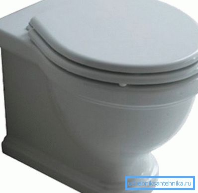 Toilet bowl type Toilet bowl type