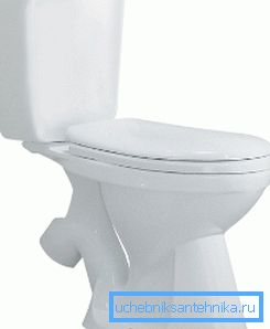 Slant-flush toilet - comfortable and easy-to-install model Slant-flush toilet - comfortable and easy-to-install model