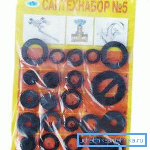 Universal repair kits - the perfect solution, most often they can find a seal of the desired diameter Universal repair kits - the perfect solution, most often they can find a seal of the desired diameter