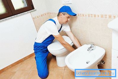 Bidet installation Bidet installation