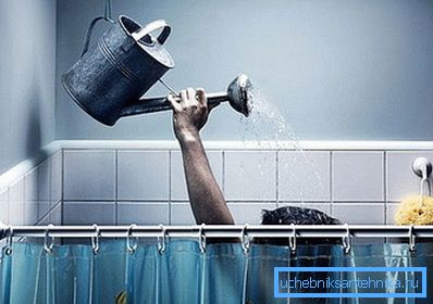Installing a double-circuit boiler will solve the problem with hot water. Installing a double-circuit boiler will solve the problem with hot water.