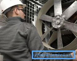 Installation and adjustment of the fan