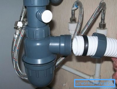 Installation of sewage drainage and water connection is carried out in accordance with the instructions for a particular model, since some types have certain design features Installation of sewage drainage and water connection is carried out in accordance with the instructions for a particular model, since some types have certain design features