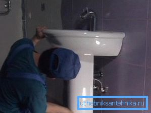 Installing a washbasin with your own hands like Installing a washbasin with your own hands like