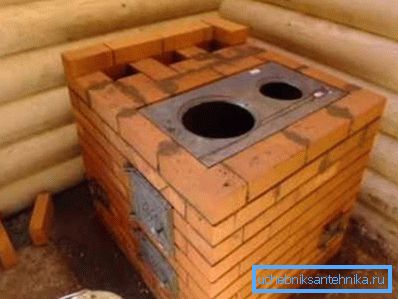 Installation of the hob.