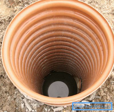 Installed plastic rings perform exactly the same functions as when using reinforced concrete material Installed plastic rings perform exactly the same functions as when using reinforced concrete material