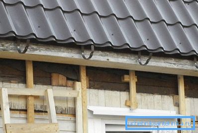 Mounted fasteners for gutters