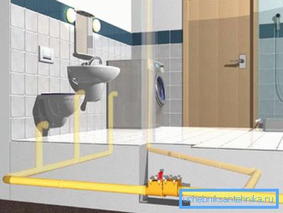 The installed sewer valve guarantees the absence of unpleasant odors and the consequences of possible accidents. The installed sewer valve guarantees the absence of unpleasant odors and the consequences of possible accidents.