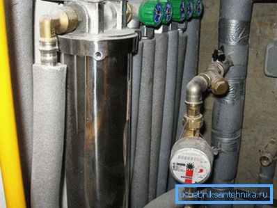 Installed filter Installed filter
