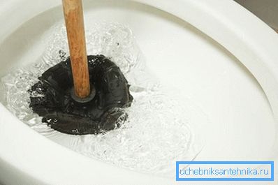 2753 Elimination of obstruction by the plunger