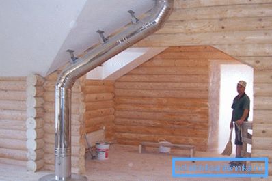 The device of the chimney using stainless steel pipes The device of the chimney using stainless steel pipes