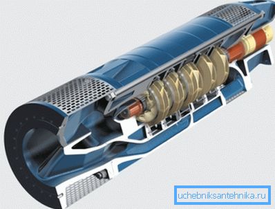 Centrifugal submersible pump device Centrifugal submersible pump device