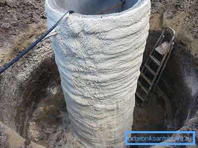 Warming of a well polyurethane foam