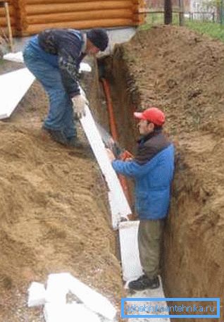 Insulation plumbing plumbing