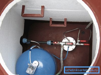 Insulated caisson - the best protection against cold. Insulated caisson - the best protection against cold.