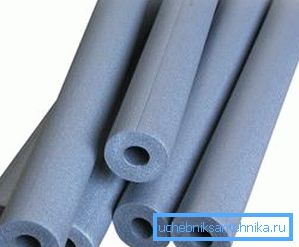 Insulation for pipes allows you to protect them from the cold with a small depth of installation Insulation for pipes allows you to protect them from the cold with a small depth of installation