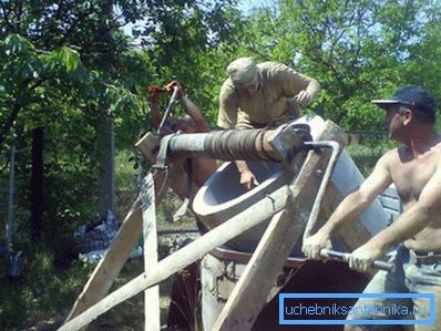 Increasing the depth of the well rings smaller diameter Increasing the depth of the well rings smaller diameter