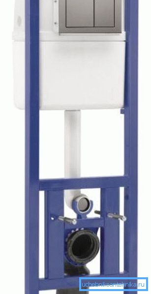 A narrow installation for a suspended toilet can only be 400 mm wide. A narrow installation for a suspended toilet can only be 400 mm wide.