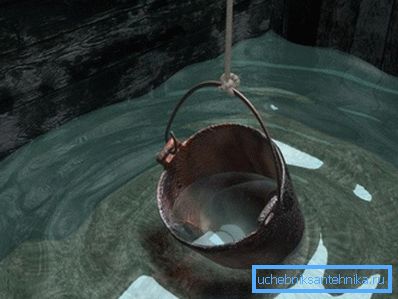 In a well, the water level is relatively stable. In a well, the water level is relatively stable.