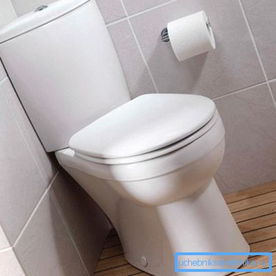 In small bathrooms often mount such models