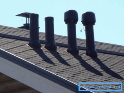 A meter above the roof is enough A meter above the roof is enough