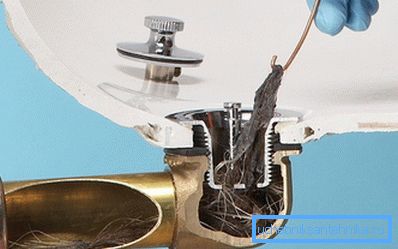 In the bathroom, the most common cause of blockages is hair washed in the sink. In the bathroom, the most common cause of blockages is hair washed in the sink.